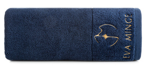 Bath Towel Eva Minge Gaja 70 x 140 Navy Blue