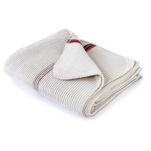 Blanket 180 x 220 Cotton-Acrylic Elif Stamped 07