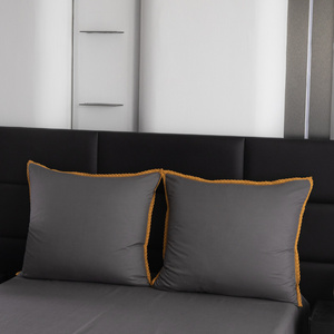 Bedding set 200 x 220 3 pieces Smooth with Lace Brandon 05