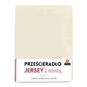 120 x 200 Jersey sheet with elastic band Gaja 07