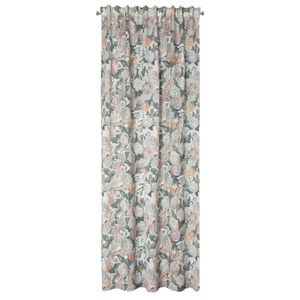 Curtain 140 x 270 Decorative Irma Braces Green+Beige