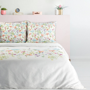 Bedding 140 x 200 2pcs Cotton Satin Spring 24