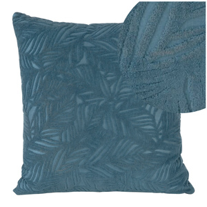 Decorative Velvet Octavia C.Blue pillowcase 40 x 40