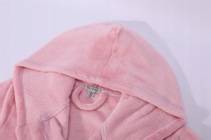 Microfiber Bathrobe with Hood 2XL/3XL Carlo Pudro