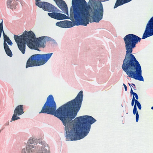 Curtain 140 x 250 Decorative Mansion Tape White