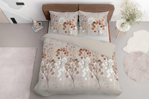 Bedding 140 x 200 2pc Asti Satin Cotton 5223A