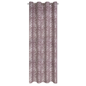 Curtain 140 x 250 Decorative Velvet Sara Pud+Silver