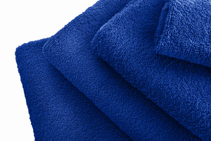 Towel 70 x 140 Cotton Bari 500g/m2 Blue
