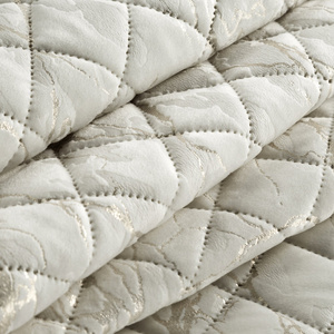 Bedspread 170 x 210 Quilted Velour Blink4 B+Szam