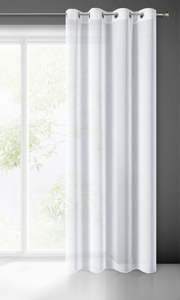 Decorative Curtain Lana 140 x 250 White Throw