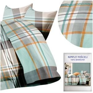 Bedding 200 x 220 3pc Satin Cotton No. A1703