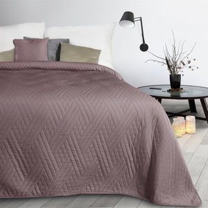 Bedspread 170 x 210 Quilted Decorative Boni1 Powder