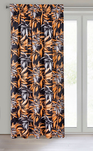 Pierre Cardin Zoja Velvet Curtain 140 x 270 Brown