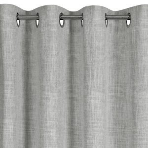 Curtain 140 x 250 Decorative Ready Roma Silver
