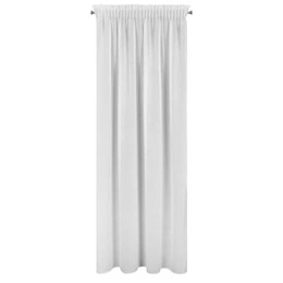 Decorative Curtain Sandra 140 x 270 Tape White