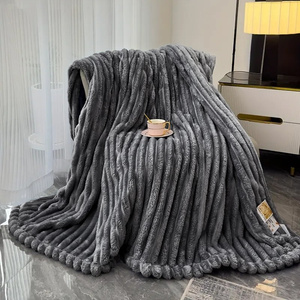 Blanket 160 x 200 Microfiber Plush Shirley 02