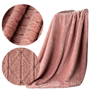 Blanket 170 x 210 Microfiber Design Cindy4 Pink