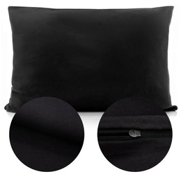 Cotton pillowcase 50 x 80 Uniform Ola Black Black