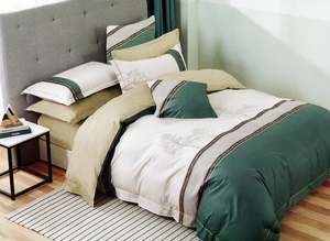 Bedding 160 x 200 3pc Satin Cotton No. A1687