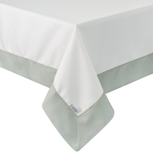 Tablecloth 145 x 350 Decorative Sylvia Natural+Olive