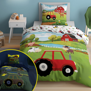 Bedding 140 x 200 2pcs FLUO Youth Jaime 5545A