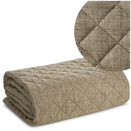 Bedspread 170 x 210 Quilted Len1 C.Beige