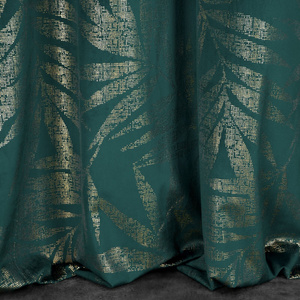 Velvet Elena Curtain 140 x 250 Przel C.Turquoise