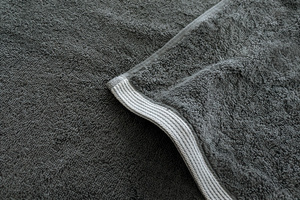 Towel 50 x 90 Cotton 500g/m2 Orion Ash White