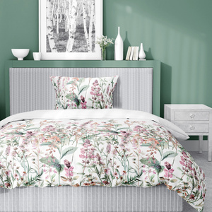 Bedding 140 x 200 2pcs Asti Satin Cotton 5485A