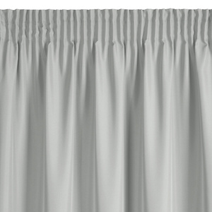 Rita Decorative Tape Curtain 140 x 270 Steel