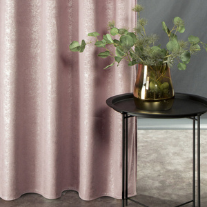 Curtain 140 x 270 Decorative Velvet Cyprus Powder