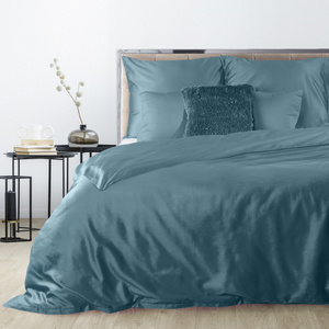 Satin bedding Nova3 Petrol 160x200NP 3 parts