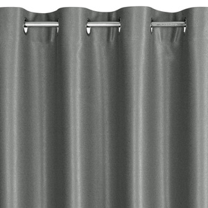 Ready Curtain Selina 140 x 250 Eyelets Steel