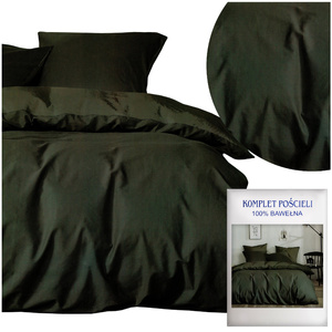 Bedding 160 x 200 3 pcs Cotton Satin No. A1673