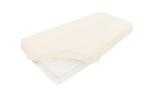 140 x 200 Satin sheet with elastic Gold 02