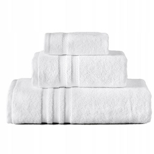 Towel 100 x 150 Cotton Prestige 550g/m2 White