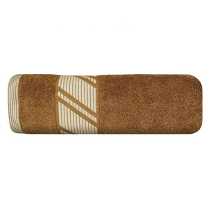 Towel 50 x 90 Cotton 500g/m2 Orion Caramel