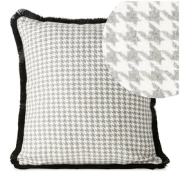 Pillowcase 45 x 45 Decorative Pepit2B Black+White