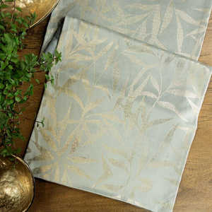 35 x 220 Decorative Velvet Blink15 Silver Runner