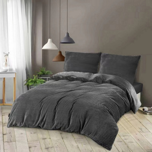 Bedding 200 x 220 3pcs Microfiber Bear Stripes Ayse 2256