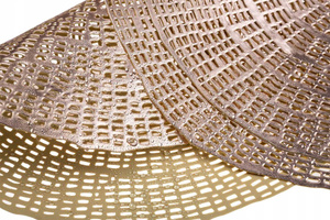 Sheen Gold Decorative Circular Pad fi 38