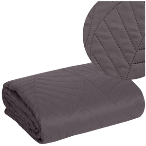 Bedspread 170 x 210 Quilted Decorative Boni6 Graphite