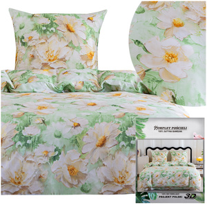 Bedding 140 x 200 2pcs Satin Maria 3096