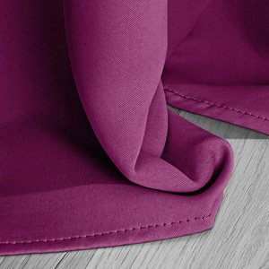 Curtain 140 x 250 Blackout Tape Hold Amaranth