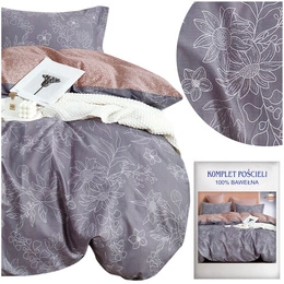 Bedding 160 x 200 3pc Satin Cotton No. A1718