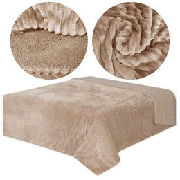 Double Sided Capri Brown Bedspread 200x220