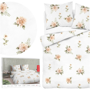 Bedding 220 x 200 3 pcs Vicenza Cotton pattern 5342A