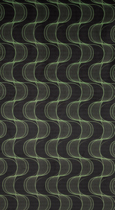 Velvet Pola Curtain 140 x 250 Sash Black+Green