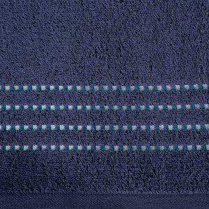 Fiore Bath Towel (15) 50 x 90 Navy Blue