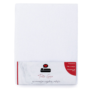 Bed sheet 160 x 200 terry without elastic Gaja 14